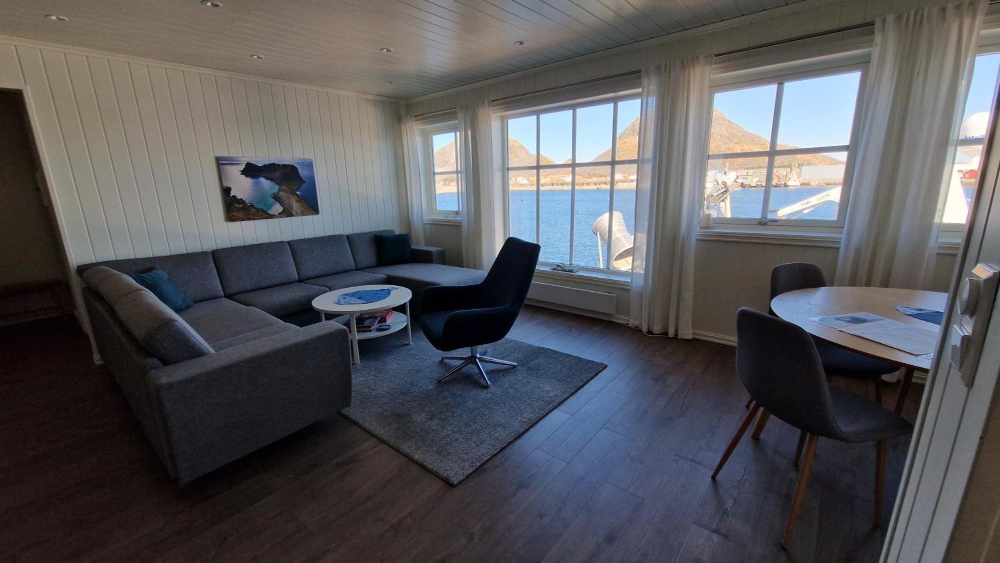 Appartamento Bensvik Brygge Vaeroy Esterno foto